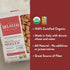1 7 Pack, 100% DeLallo Whole Wheat Pasta Shells, Pound Bag, Made with Organic Whole Wheat Flour, High Protein, Made