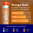 Zipfizz Daily Energy Drink Powder, Orange Soda, 12 Pack; Sugar-Free Electrolyte Powder with Essential Vitamins