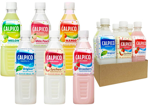 CALPICO 6 Flavor Variety Pack Smooth, Creamy & Refreshing Non-Carbonated Beverage, Sweet