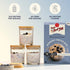 16 Packets Bob's Red Mill Overnight Protein Oats, Blueberries & Cream, Total, Non-GMO, Gluten Free, Whole Grain