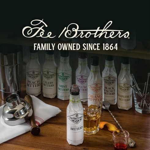 5 oz Fee Brothers West Indian Orange Cocktail Bitters - Aromatic Cocktail Mixer & Concentrated Flavoring, Gluten Free