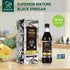 16.9 oz (500ml), 3 Soeos Chinkiang Vinegar fl Years Aged, Naturally Fermented, Mature Aged Black Vinegar, Chinese Black
