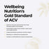 Wellbeing 500ml Nutrition Organic Apple Cider Vinegar - Raw, Unfiltered, Unpasteurized