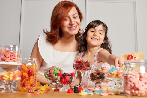 2.2 lb (35.2 oz), Gummies, Yupik Sour Cherry Candies, Cherry-Flavored Balls, Sweet & Tart, Chewy Red Fun Treat, Sweet