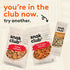 2 oz 12 Pack Snak Club Toffee Peanuts, Candied Peanuts with Praline Coat and Sweet Cream, Gluten-Free and Kosher Snack