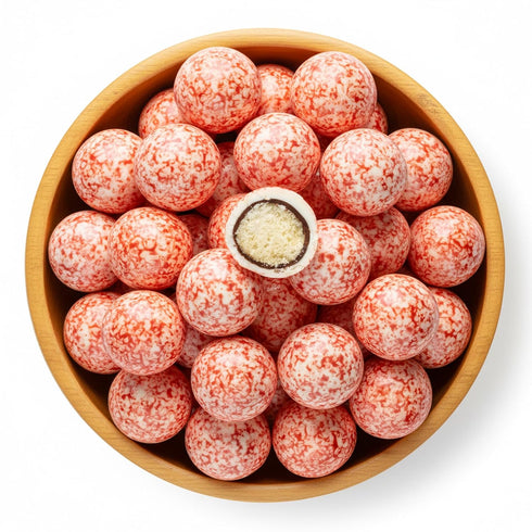 NY Spice Shop Strawberry & Creme Chocolate Malt Balls - 3 Pound