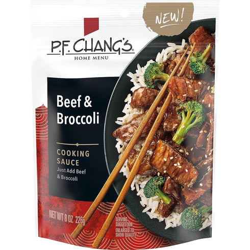 Generic P.F. Chang's Home Menu Beef and Broccoli Cooking Sauce Pouch, 8 oz