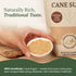 1:1 Dolca Panela Unrefined Cane Sugar from Evaporated Cane Juice Granulated Panela with Rich Caramel Flavor Replacement