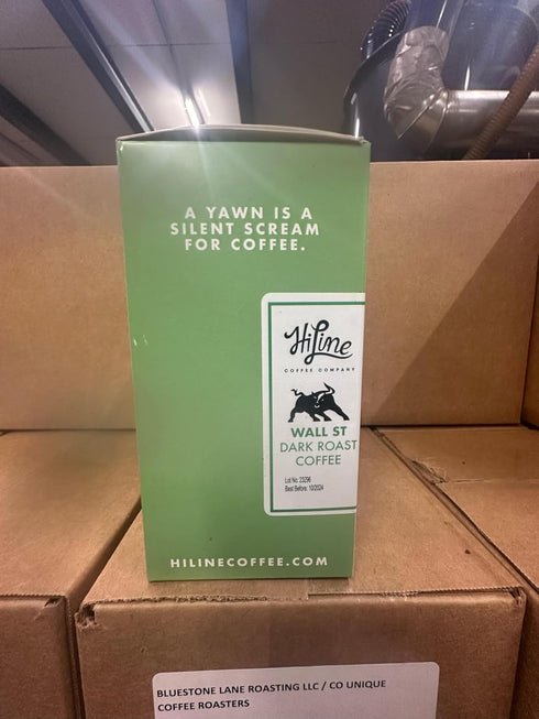 HiLine Espresso Coffee Pods, Vanilla Macaron Flavored Coffee, 20 Count, Compatible with Nespresso Original Brewers