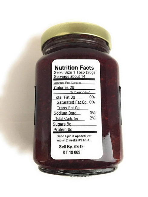 Mountain Fruit Co. 9.5 OZ MOUNTAIN FRUIT COMPANY Raspberry Tart Jam