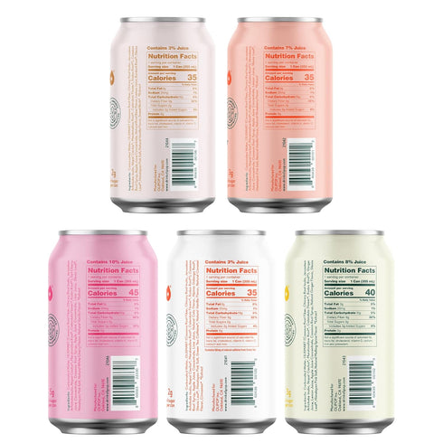 5-Flavor Pack, 9g (12 oz, 5-Pack) OLIPOP - Soda Variety Healthy Soda Sampler, Prebiotic Soft Drinks, Supports Digestive