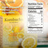 Pack 500g KKOKDAM Kombucha Tea - Lemon & Chrysanthemum Korean Tea - Kombucha Drinks Probiotic Support, Low Calorie