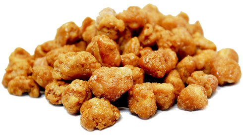 12 Oz Cinnamon Flavored Toffee Covered Peanuts by It's Delish, Bag | Crunchy and Sweet Candy Coated Peanut Snacks |