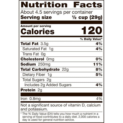 Chex Mix 4.5 OZ Savory Traditional Snack Mix