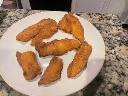 Fish Fry Breading Mix for Bluegill, Crappie, Walleye & Catfish Crispy Fried Fish Batter for Freshwater Fish & Seafood