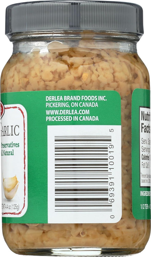 Derlea 4.4 OZ Garlic Minced