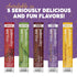 100% Summer Paleovalley Grass Fed Garlic Sausage Beef Sticks - Delicious Gluten Free Beef Snack - High Protein Keto