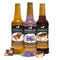 Syruvia Lavender Syrup, Peanut Butter Cup Syrup & Smores Syrup - 25.4