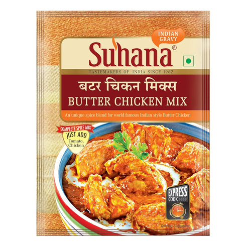 Suhana Pack 4 4 8 of Butter Chicken Mix & Chicken Biryani Easy to Cook - Combo