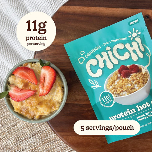 4 Pack) High Protein Hot Cereal Made with Chickpeas (Variety