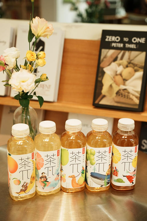 Visit the Store -16.9 oz, 500mL, 15 Pack Tea PI Iced Tea Black Tea, Lemon Sweet Iced Fruit Tea Bottles, Real Juice, fl