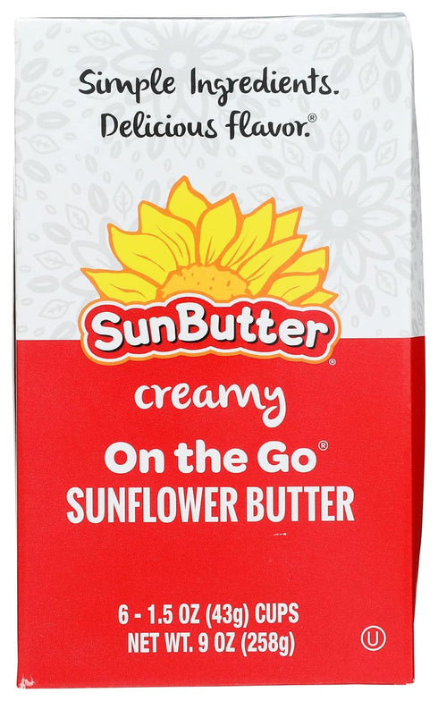 SunButter Natural Sunflower Canister Butter Nut, Gluten Free, Non GMO, 9 Ounce
