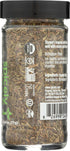 Spicely Organic Thyme 0.60 Ounce Jar, Certified Gluten Free