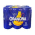 Orangina (6 Pack, 69oz) et sa Pulpe - French Imported Orange Pulp Soda Tall Cans Total