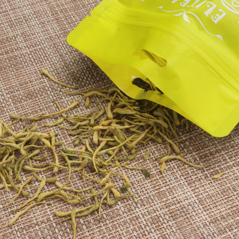 Elitea 3oz Honeysuckle Tea, Wild Lonicera Japonica Loose Buds, 100% Natural Herbal Tea