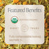 50 Count (Pack 1) Rishi Tea Turmeric Ginger Herbal Tea - Organic Sachet Bags, Caffeine Free Blend with Spicy Ginger