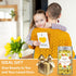 Chrysanthemum Tea, Dried Taiju Bulk Yellow Edible Flowers, Decaffeinated Natural Sweet Herbal Tea, Ideal for Gift, 1.4