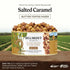 18 oz (1 Pack) Belmont Peanuts Gourmet Salted Caramel Butter Toffee Mixer with Sea Salt and Butter Toffee Flavored