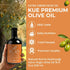16.9 oz 12kg 0.2% 100% (500 ml) KUE Premium Extra Virgin Olive Oil fl - Cold Pressed Early Harvest EVOO, High