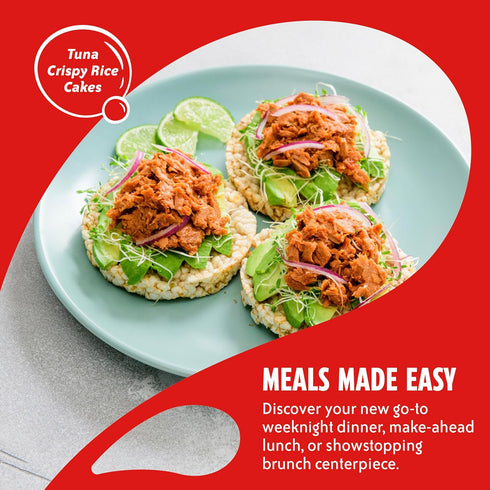 2.5 oz. Packets 12), Chicken of the Sea Wild Caught Light Tuna, (Box of Sweet & Spicy Seasoning