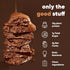 24 Count IQBAR Clean Plant Protein Bars - Chocolate Sea Salt - - Keto, Vegan, High Fiber, Gluten and Dairy Free, Low