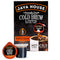JAVA HOUSE Dark Roast Sumatran Cold Brew Pods, Instant Coffee Concentrate, (6 Count) Peel and Pour Pods Hot or Iced