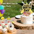 Electrician Cake Topper Set, 7 Pieces Electrical Tool Themed Birthday Party Decoration by LIANGSS