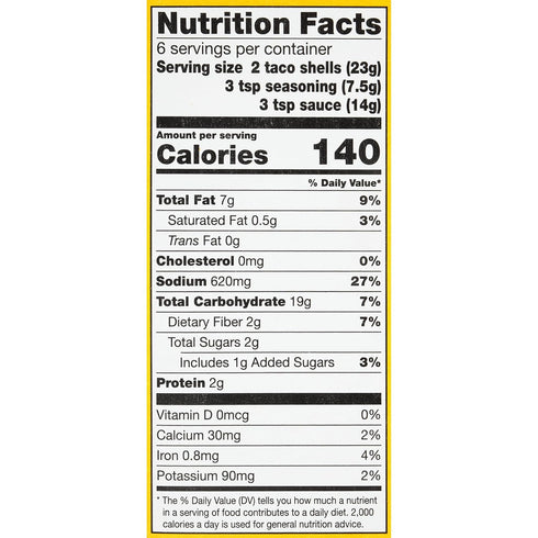 12 9.4 Oz Garden of Eatin', Yellow Corn Taco Shells, Dinner Kit, Taco Shells