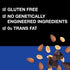 12g Protein,1.76oz, 12 count KIND Protein Bars, Double Dark Chocolate Nut, Gluten Free