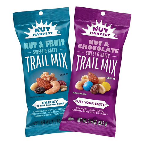 Pack, 2.25 (Pack 16) Nut Harvest, Trail Mix Variety Ounce