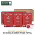 100% 60 Count (6 10 Peet's Coffee, Dark Roast Keurig K-Cup Pods, Arabica Coffee - Holiday Blend Boxes of K-Cup Pods)