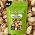 2 LB Packed Oh! Nuts Spiced Pistachios with Chili Lemon Flavor, Bold & Tangy Snack, Tajin-Style Seasoning, Chili