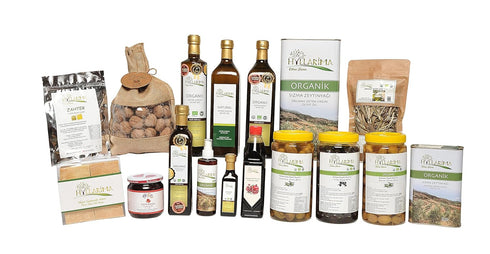 24.5 oz (750ml) 100% Hyllarima Organic Extra Virgin Olive Oil fl | Early-Harvest | First Cold Pressed | Organic