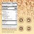 10 OZ Snackathon Toffee Bits, Coarse Grind, Bulk Resealable Bag, Sweet & Crunchy Butter Toffee Pieces for Ice Cream