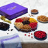 7 Nut And Chocolate Gift Basket - Gourmet Chocolate & Nuts Gift Basket - Thank You - Holiday Box - Get Well - Birthday