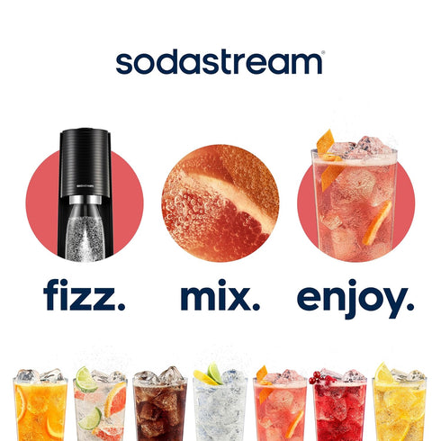 Pack, Pack 6 8 Oz SodaStream - Bubly Fruit Drops for Sparkling Water | Natural Fruit Flavor | Zero Calories, No