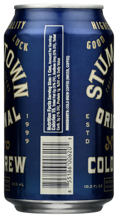 10.3 oz Stumptown Roasters Cold Brew Coffee Nitro Can
