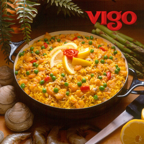 16oz 16 (Pack 12)) Vigo Authentic Saffron Yellow Rice, Low Fat, (Yellow Rice, Ounce