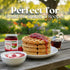 10 oz Agave Sweet Natural Strawberry Fruit Spread Sweetened with Agave Syrup | No Sugar Organic Strawberry Jam | No
