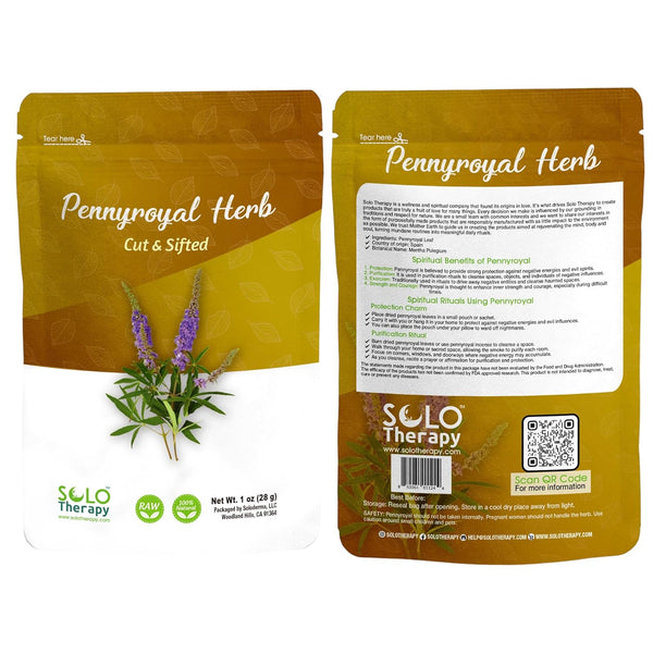Pennyroyal Herb 28 Grams - Pennyroyal Herb Cut and Sifted - Pennyroyal